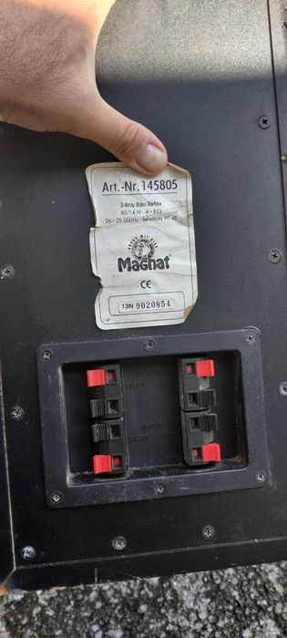 Бас туба и усилвател Magnat