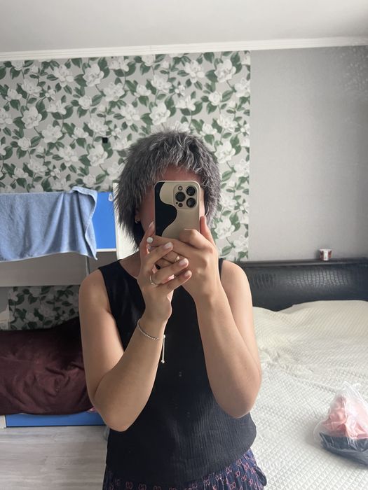 Шапка чернобурка