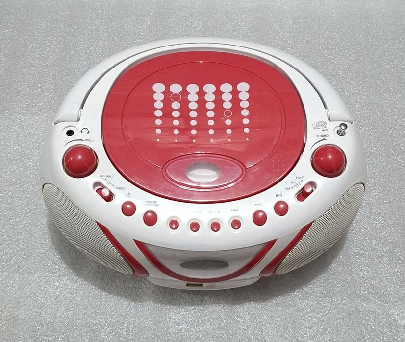 Radiocasetofon portabil cu CD și USB MP3 Metronic Boombox
