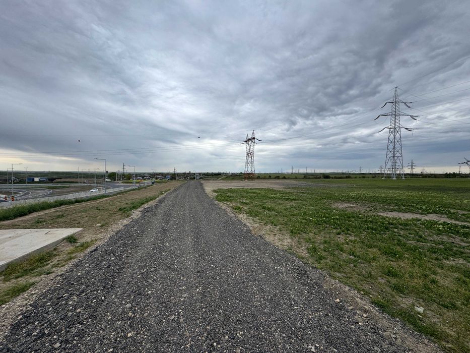 Teren intravilan 6.118 mp - Tirighina, Galați la sesnul giratoriu - Vedere 4