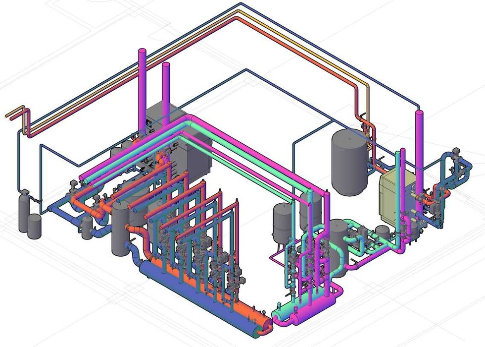 Proiectare INSTALATII 3D, Consultanta - Instalatii pentru constructii