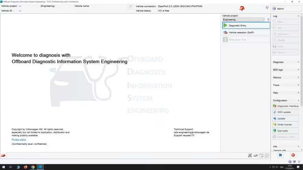 ODIS Service + Engineering + Flashdata 2024 - VW Audi Skoda Seat