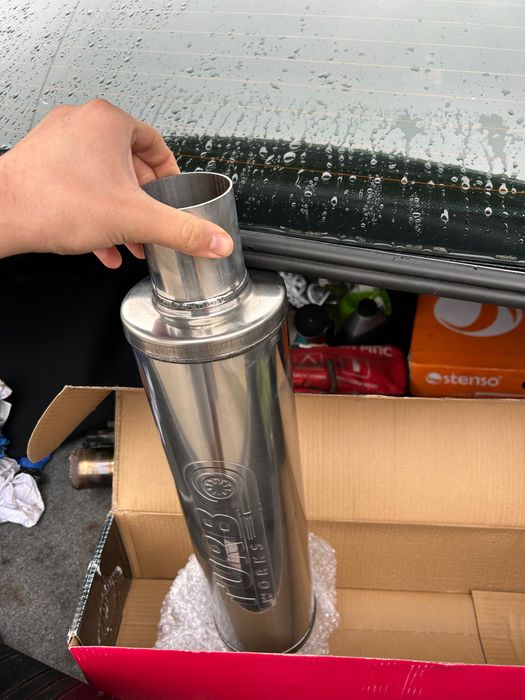 Спортно гърне резонатор 63мм L450мм TurboWorks RS 409SS.