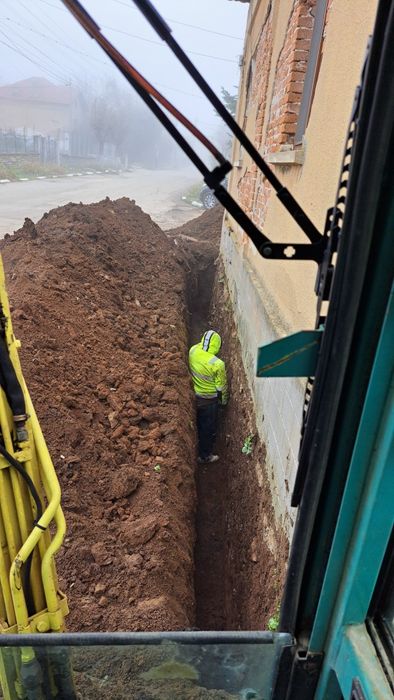 60 лв /ч. Услуги с мини багер