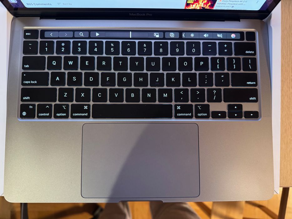 Лаптоп 13.3' Apple MacBook Pro M1 2020 SpaceGray 8GB RAM/256 GB SSD