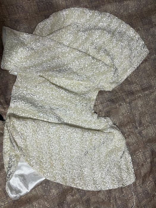Накидка из искусственного каракуля