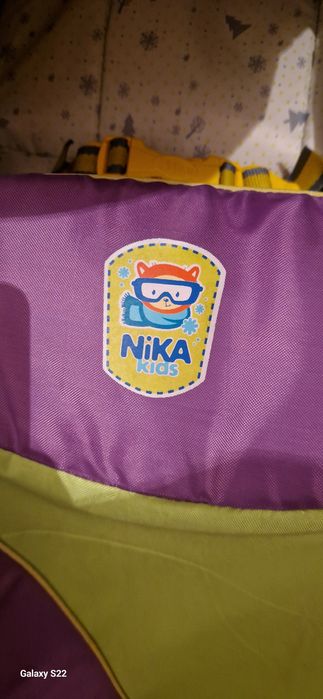 Санки коляска детские бренд Nika