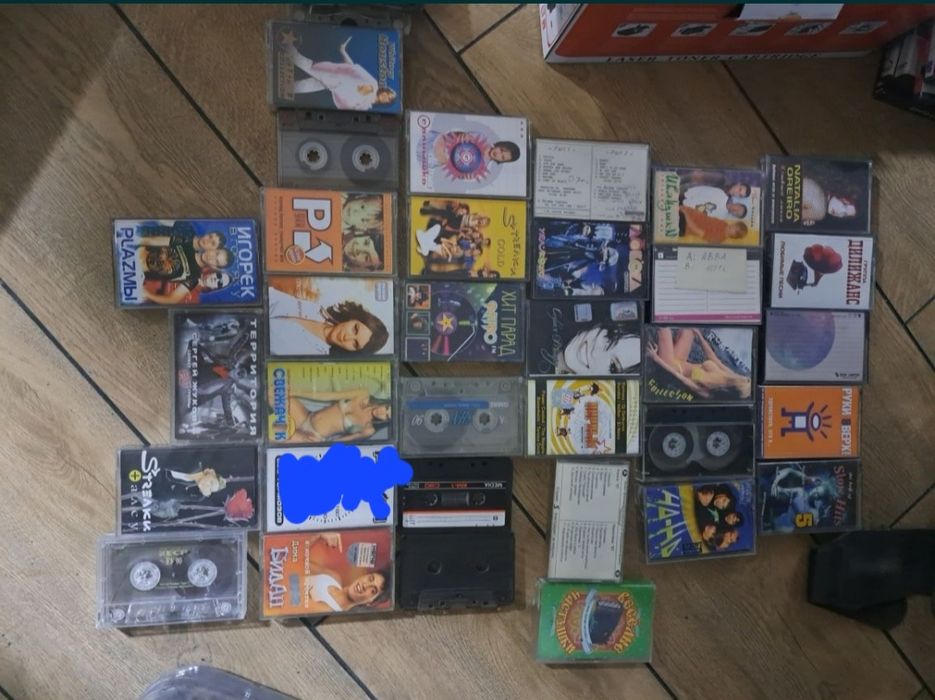 MP3 CD DVD диски, кассеты