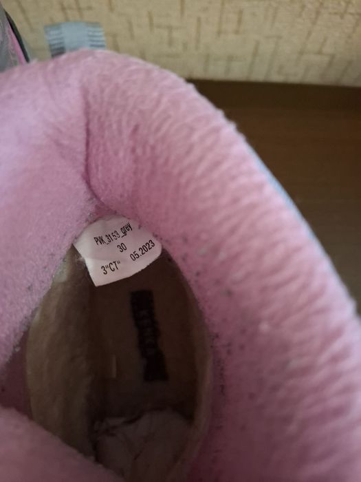 Сапожки 30р на липучках