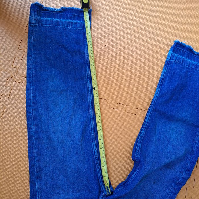 Blugi largi fetita 128 cm,  7-8 ani,