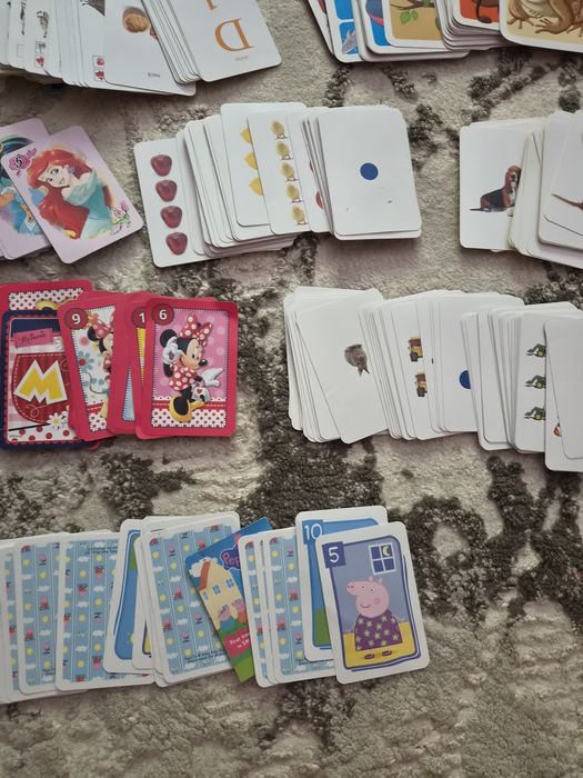 Seturi cartonase educative frozen disney litere etc