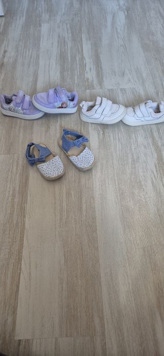 Lot marimea 23 (adidasi Elsa si Ana,zara si sandale h&m)