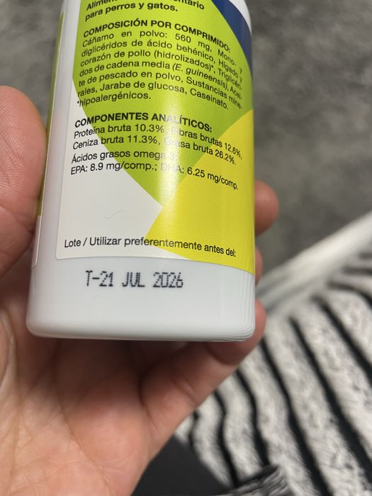 Supliment pentru caini Cronicare