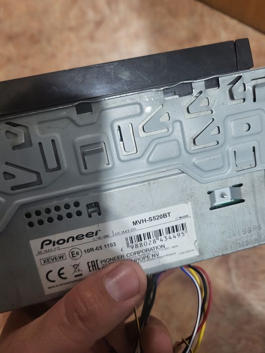 Pioneer 520 магнитола