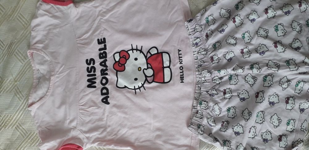 Летни детски пижами с къс ръкав