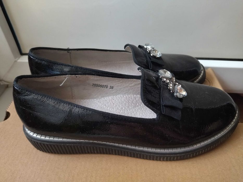 Туфли-лоферы, размер 35