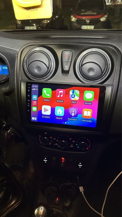 Navigatie android Dacia Logan 2 Sandero 2 CarPlay AndroidAuto MediaNav