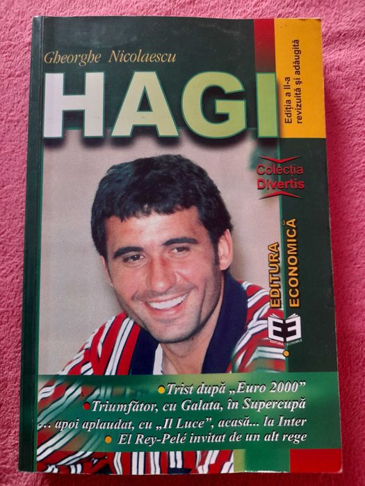 vand cartea Hagi, Gh. Nicolaescu, editura Economica, Bucuresti, 2001