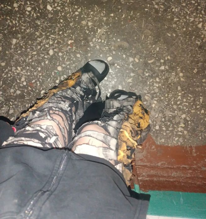 Кастом джинсы многослойные