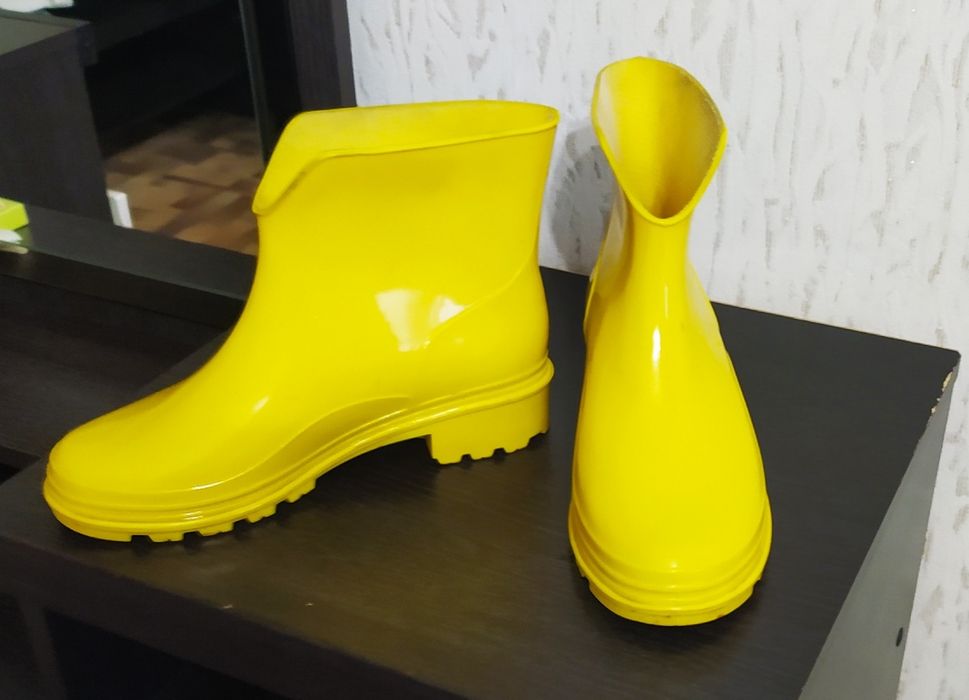 Полусапожки женские резиновые