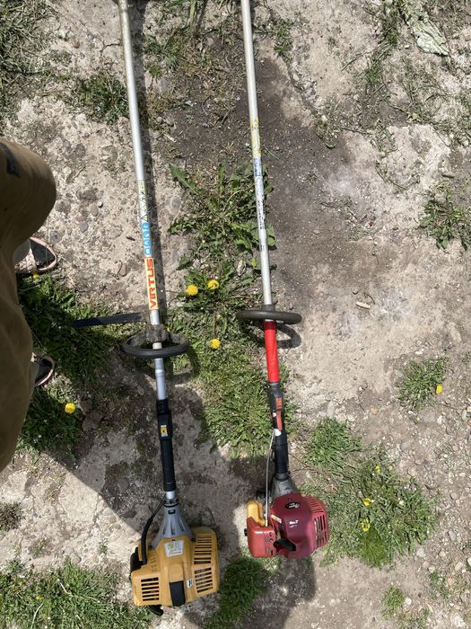 Ofer două motocositoare una shindaiwa310S nu are de maro și încă una virtus este funcțională asta si 5 drujbe doar la schimb sau le vând pe bani