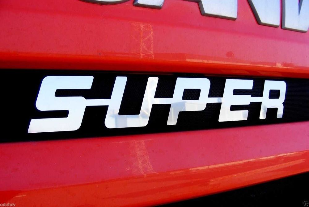 Декорация за предна решетка SUPER за Скания Scania R L T G 1998-2016г.