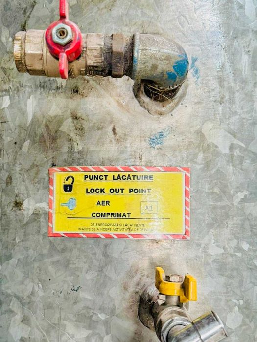 Rezervor de aer galvanizat 1000L, fabricat în Italia, presiune 11.5bar