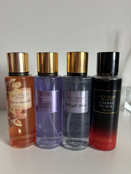 Spray de corp VS simplu sau shimmer
