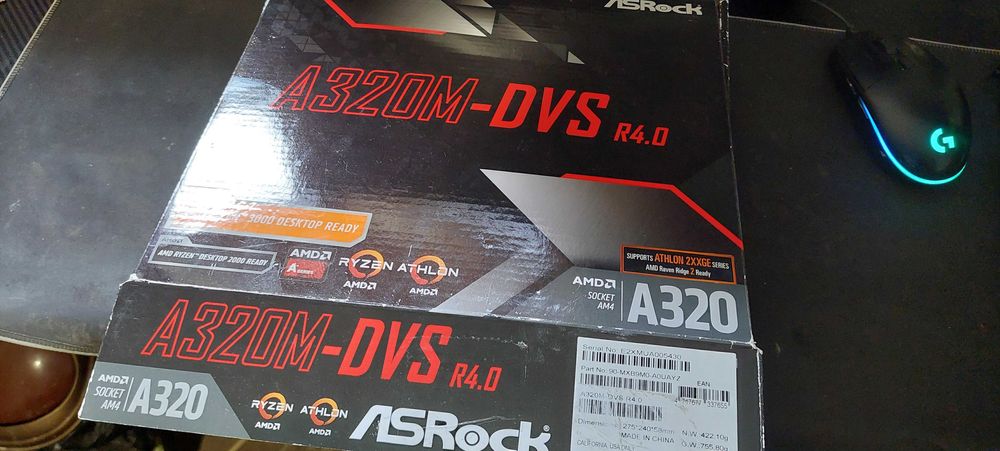 Дънна платка AM 4 + компоненти