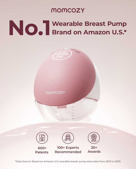 Momcozy M9 - помпа за кърма - двойна, смарт