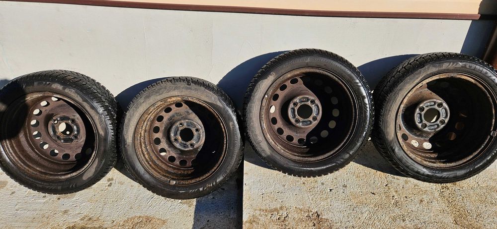 Зимни гуми Fulda 195 50 15+железни джанти за Мицубиши Колт 6