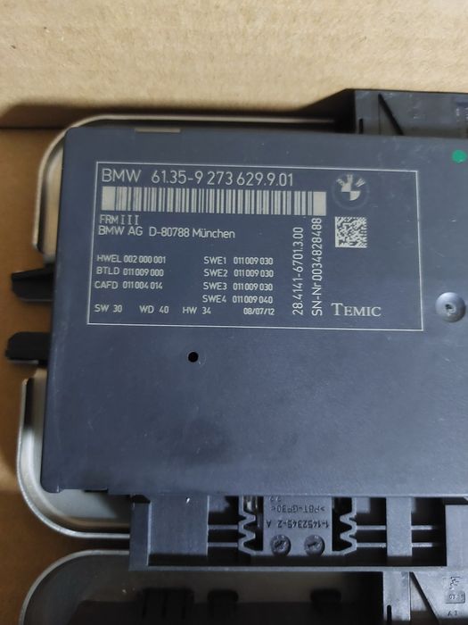 Modul lumini FRM 3 BMW F01 F02 F03 F04 F06 F07 F10 F11 F25
