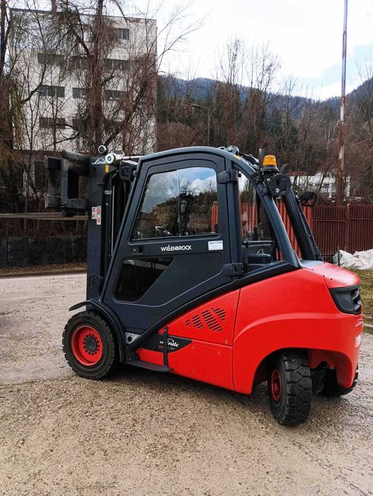 Мотокар Linde Дизел Н35 Триплекс Нов Внос Германия