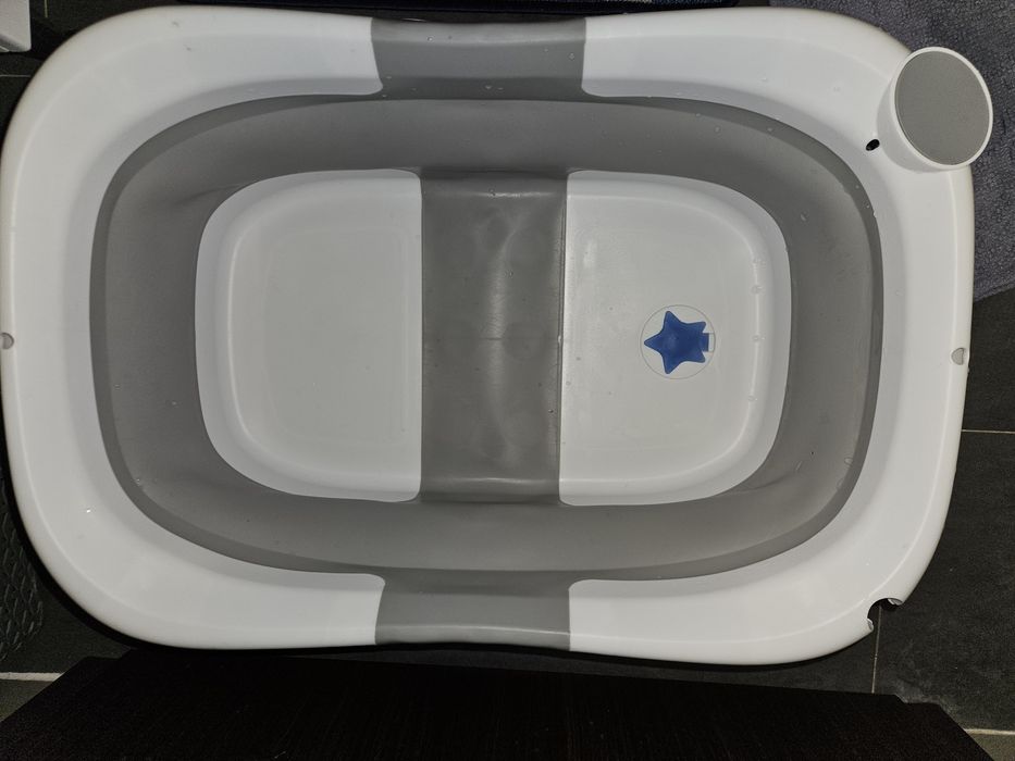 Cadita pliabila și suport tip hamac