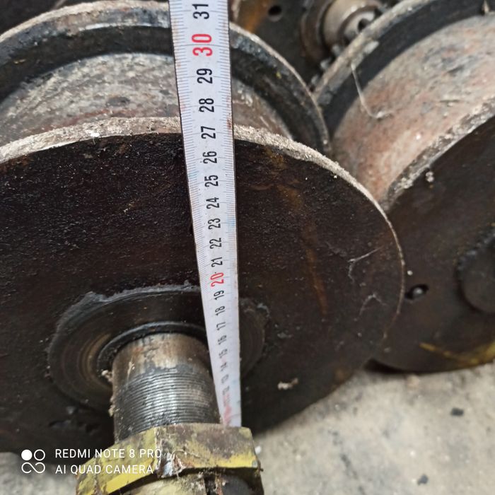 Profil I 300x400x6060mm și role angrenare pod rulant