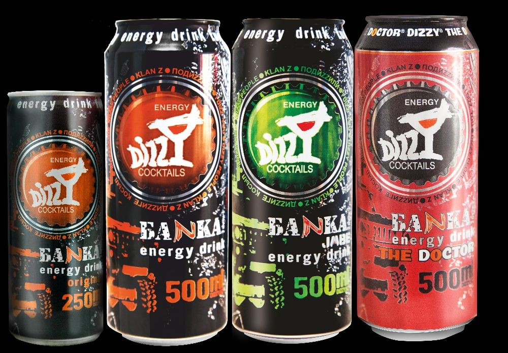Энергетический напиток DIZZY ENERGY