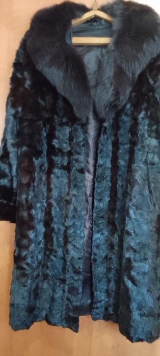 Шуба норковая воротник писец