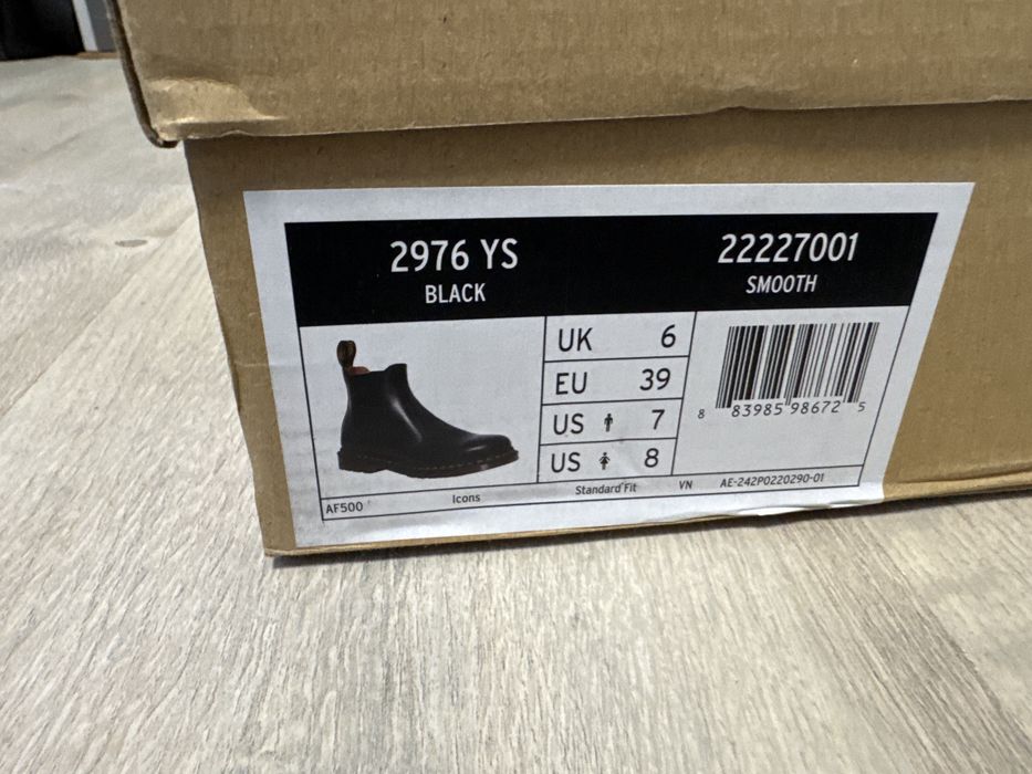 Dr.Martens 2976 CHELSEA - Botine clasice - black