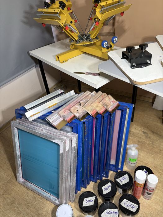 Машина за ситопечат (карусел)