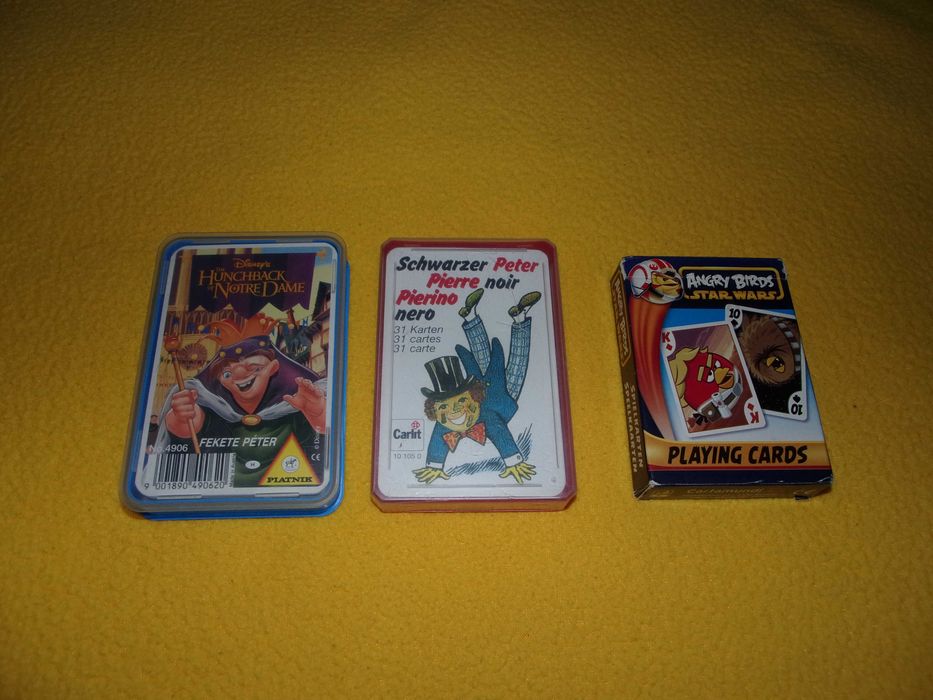 Carti de joc Angry Birds pt.copii diverse sigilate noi