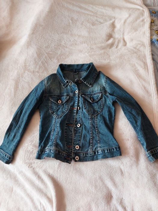 Дънково яке XS размер(става и за дете)