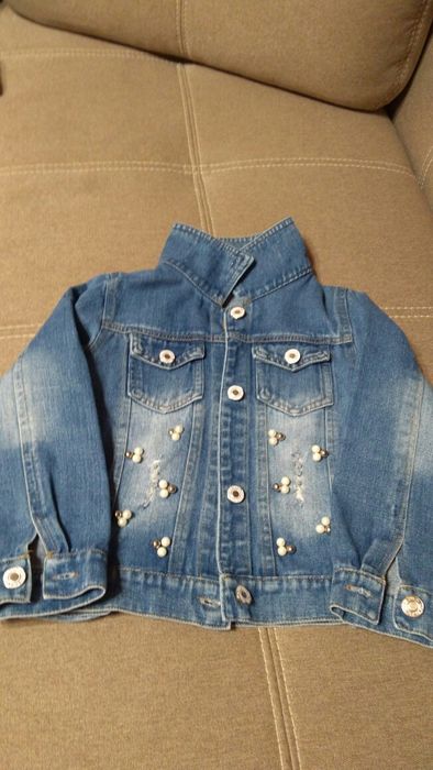 Продам джинсовый пиджак