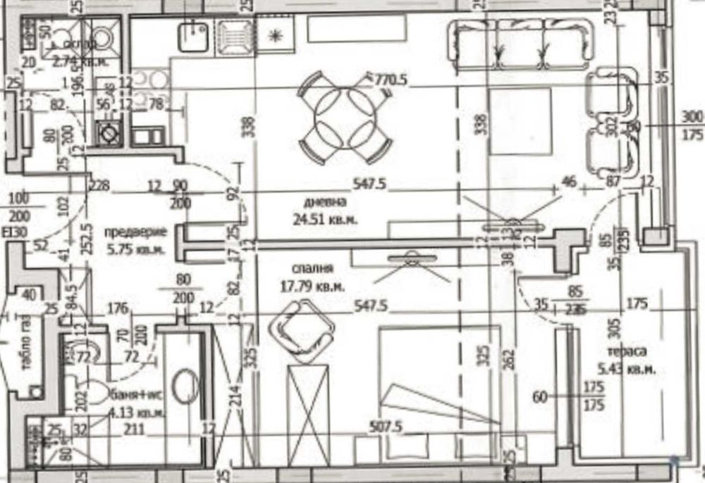 Продава се Двустаен апартамент в София, Малинова долина - 76 кв.м за 1756 €/кв.м - Снимка #4