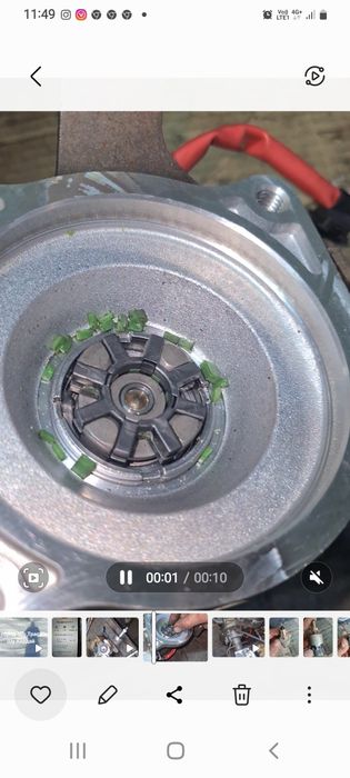 Замена шестерни эур