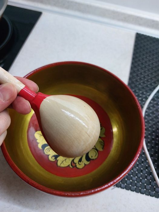 Деревянная посуда хохлома