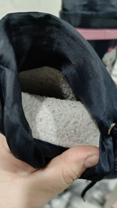 Резиновые сапоги детские утепленные