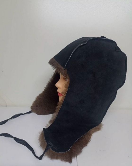 Банная шапка из овчины