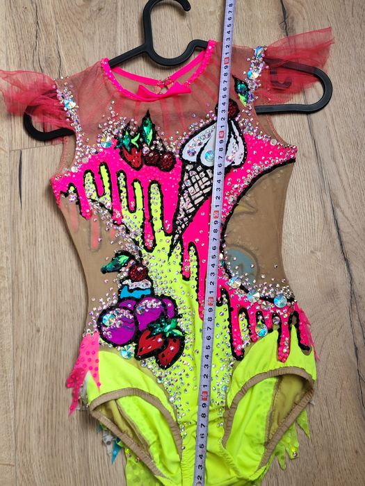 Трико за художествена гимнастика Сладоледи