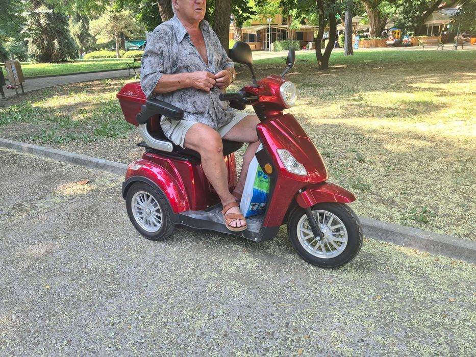 На Изплащане БЕЗ Оскъпяване електрическа триколка  1200 вата