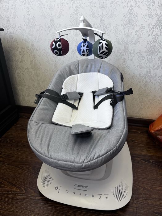 Электрокачель-шезлонг UPPAbaby 4moms mamaRoo